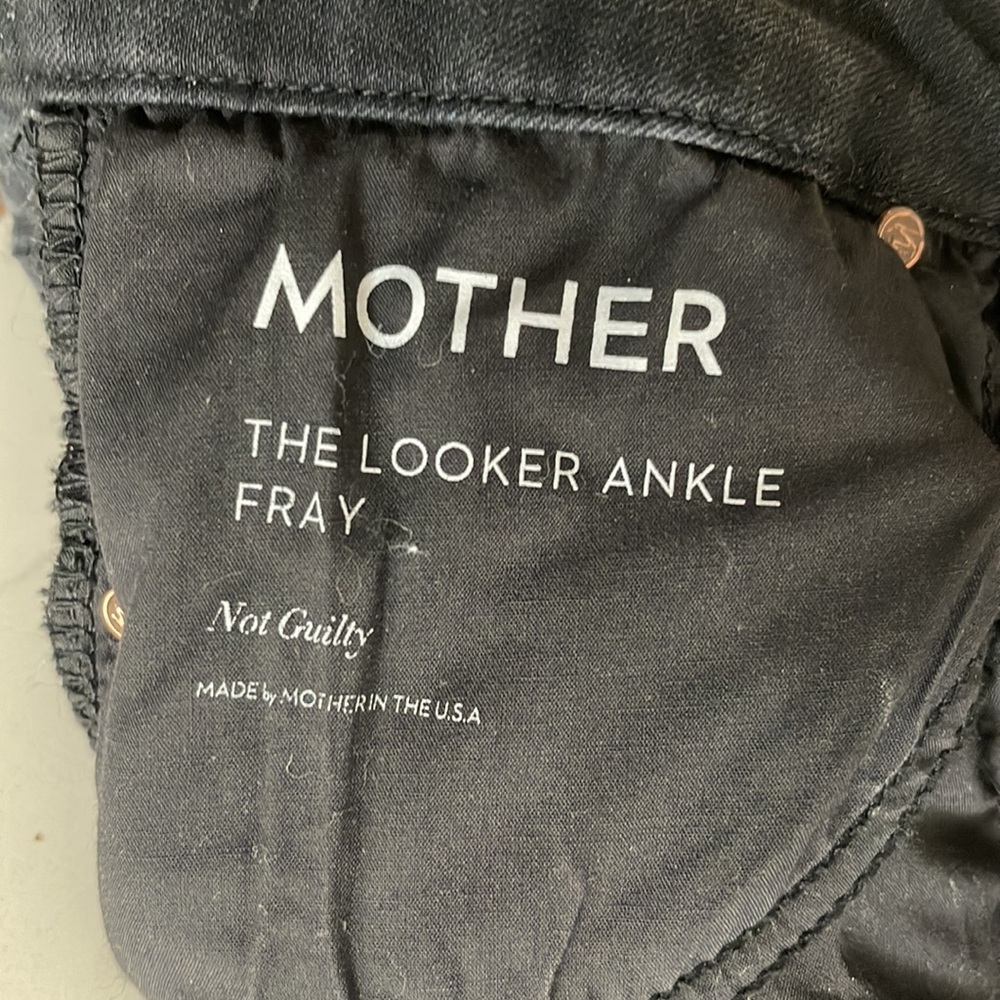 MOTHER the looker ankle fray, not guilty color - Picture 8 of 9